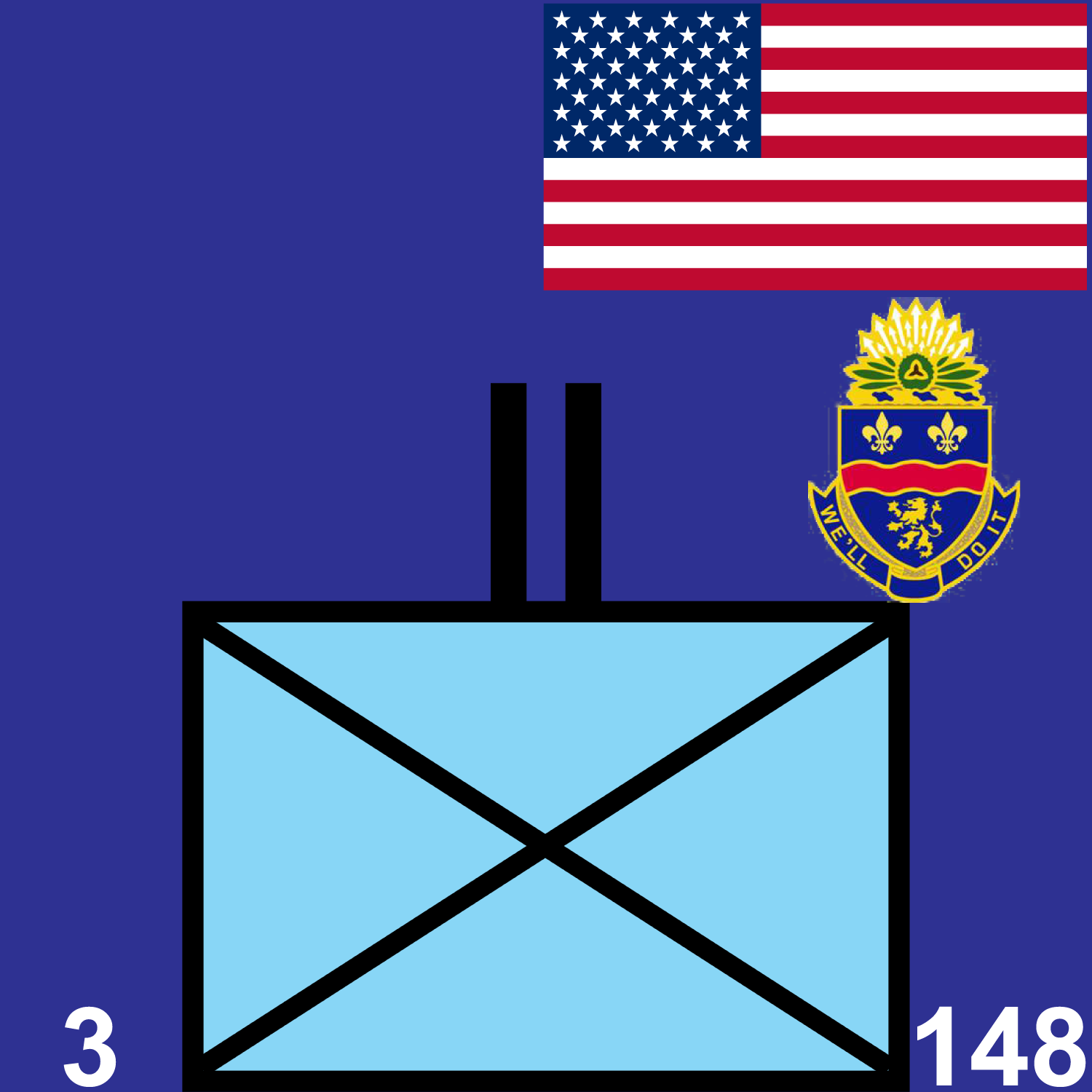 3d Battalion, 148th Infantry Regiment icon
